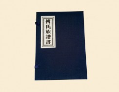泰安濟(jì)南傅氏譜書